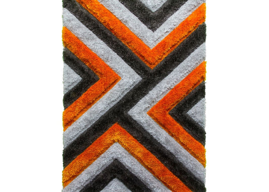 Luxus Cascade Orange Rug Range by Home Trends