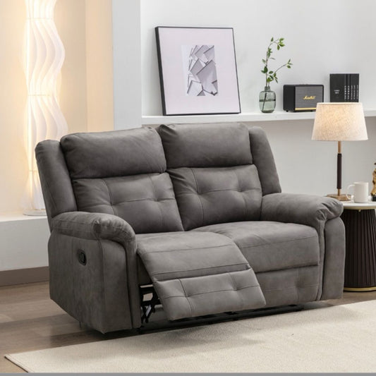 Berkeley Dark Grey Reclining 2 seater
