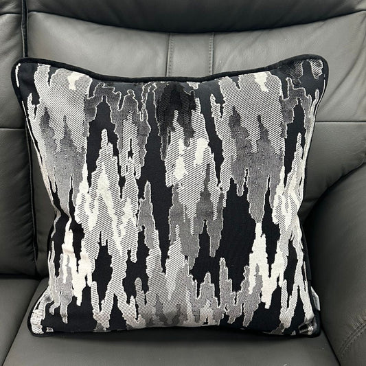 Black Abstract Cushion