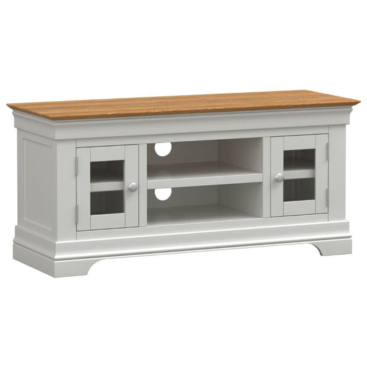 Bordeaux Pebble Grey Small TV Unit