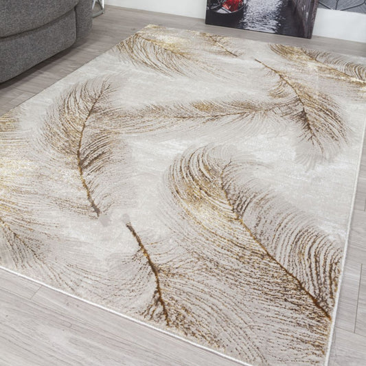 Boutique Plumes Ochre Rug Range by Floor Trends