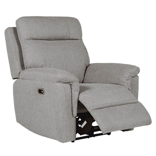 Bowie Grey Electric Reclining 1 Seater