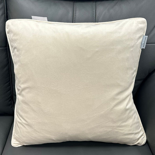 Brown Abstract Cushion Back