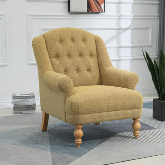 Charlotte Sand Accent Chair Room