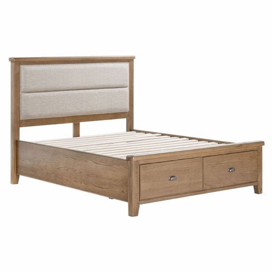 Chatsworth Oak Storage Bedframe