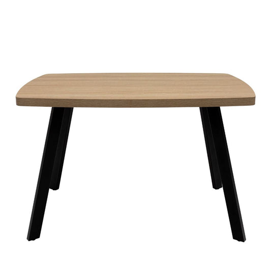 Delta 1.2m Oak Dining Table Front