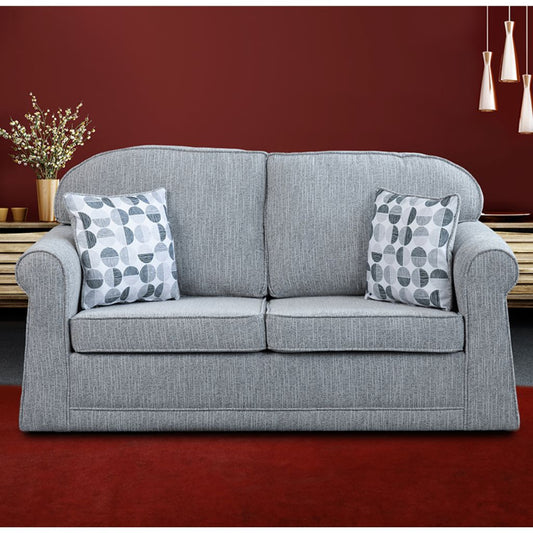 Detroit Empoli Silver 2 seater sofa bed