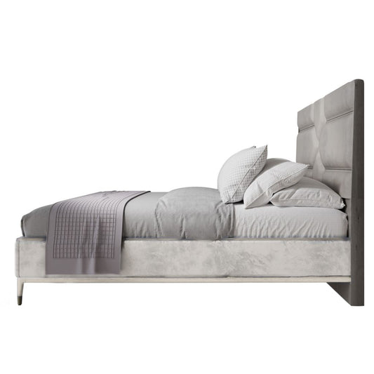 Diletta Stone Bedframe Side
