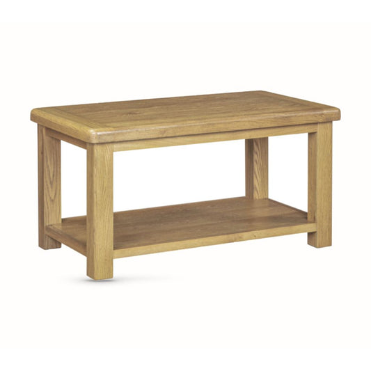 Dorchester Oak Coffee Table with Shelf