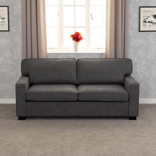 Eton Dark Grey Pull Out Sofa Bed