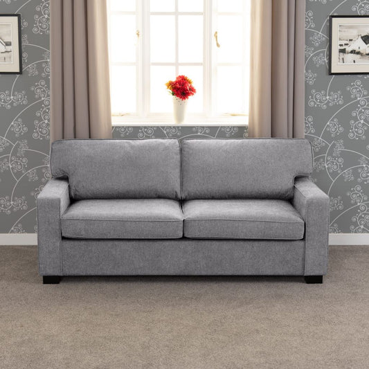 Eton Light Grey Double Sofa bed