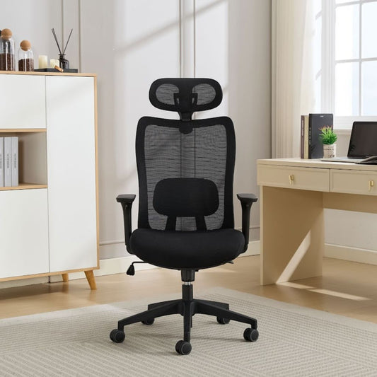 Fulton Black Office Chair