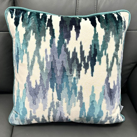 Green Abstract Cushion