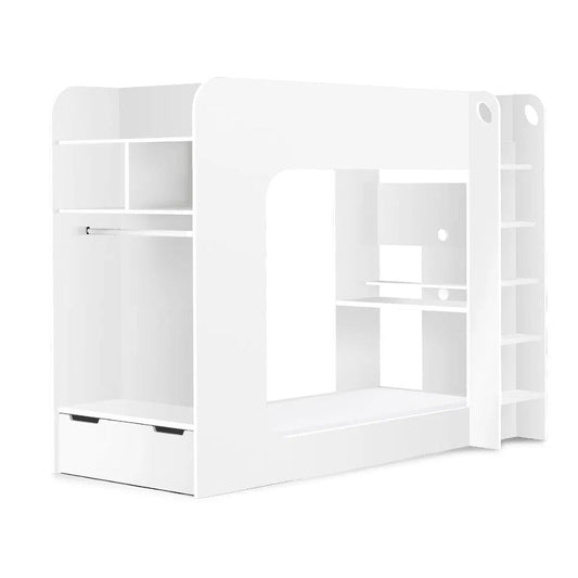 Impact White Gaming Bunk Bed