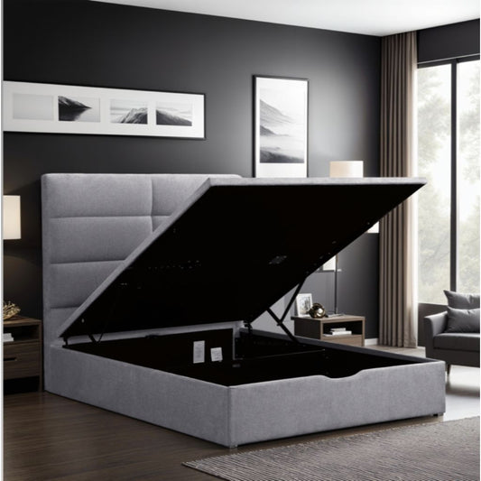 Jessica Grey Ottoman Storage Bedframe Range by Annaghmore