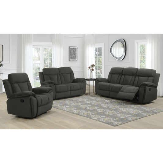 Kensington Chocolate Reclining 3+2+! Sofa Set