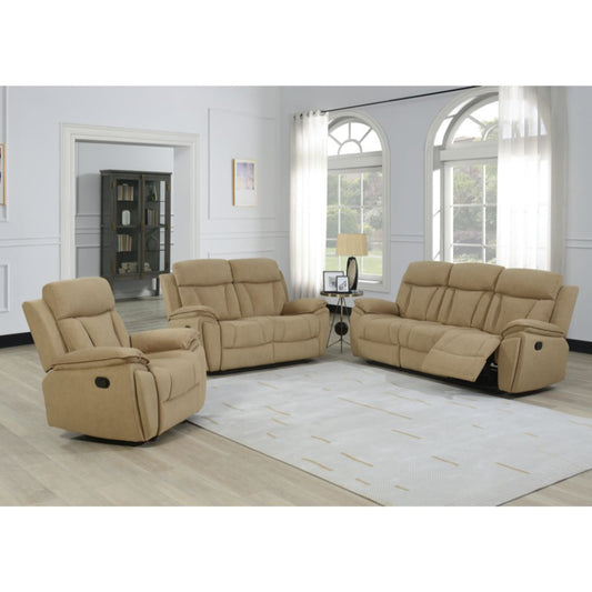 Kensington Sand Reclining 3+2+1 Sofa
