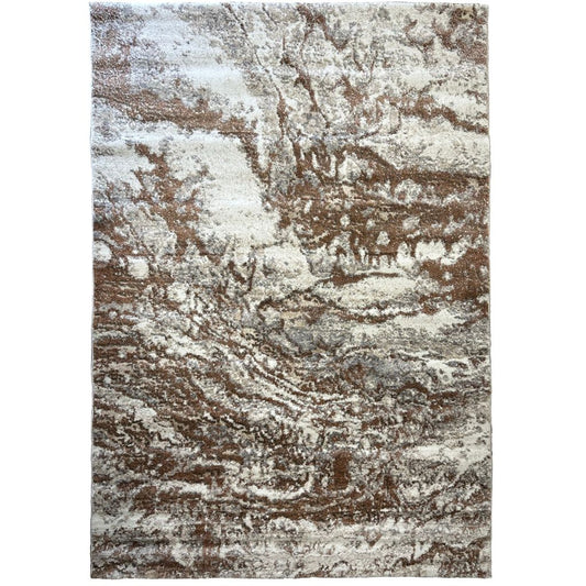 Mirage Swirl Orange Rug