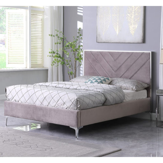 Molly 4ft 6 (Standard Double) Bedframe in Mink