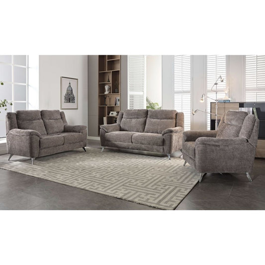 Monroe Stone 3+2+1 Seater Sofa