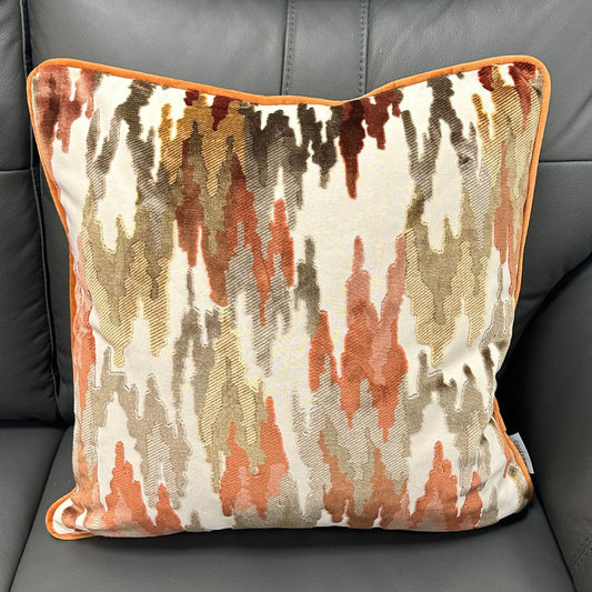 Orange Abstract Cushion