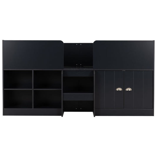 Orlando Dark Grey Low Sleeper Front