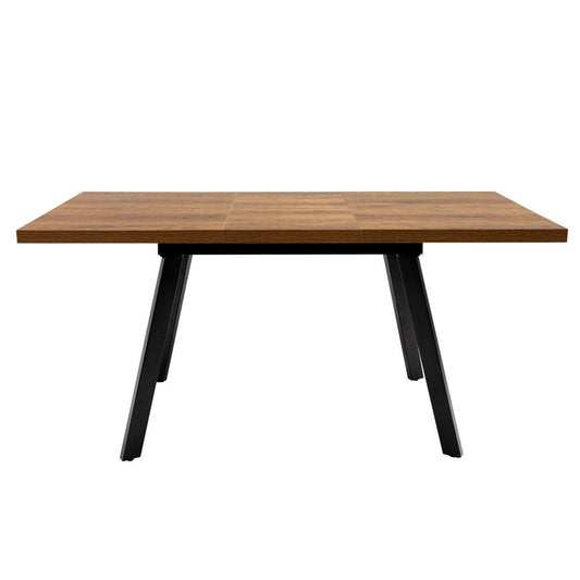 Panni 1.2m Dark Oak Extending Dining Table Front