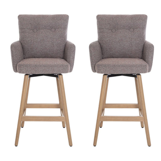 Pair of Cotswold Blush Granite Counter Stools by Annaghmore