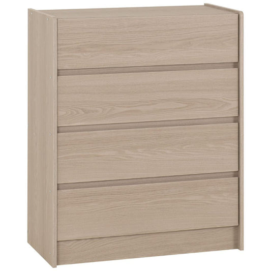 Paris Smoked Ash 4 Drawer Chest