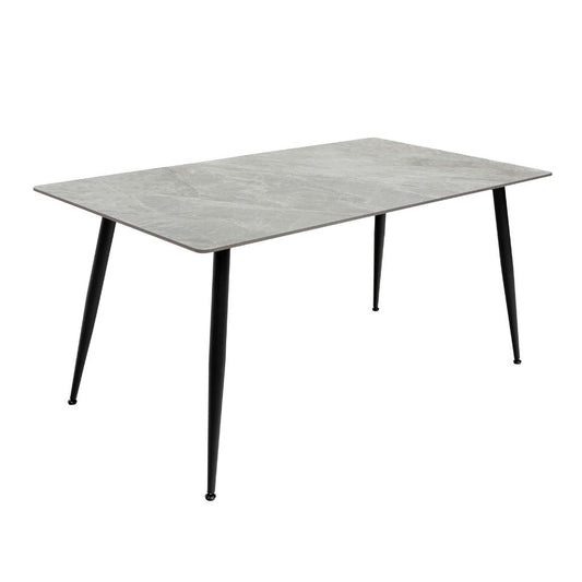 Riano 1.6m Italy Grey Sintered Stone Dining Table