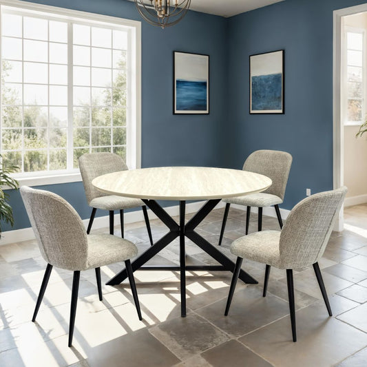 Rieti 1.2m Round Dining Set