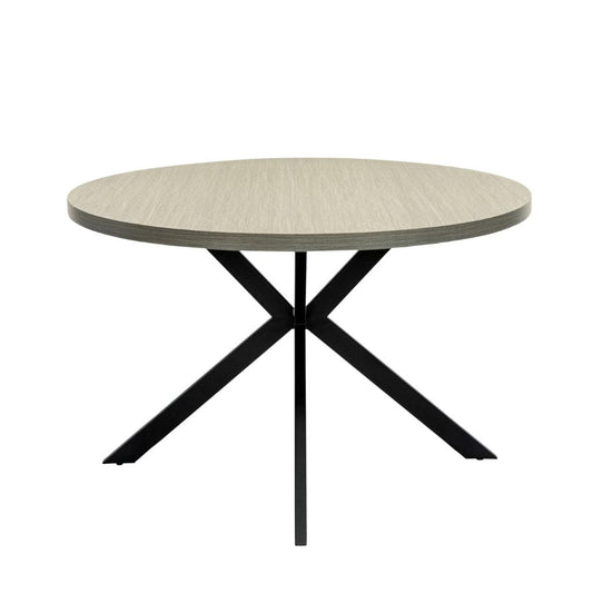 Ruvo 1.2m Round Light Grey Dining Table