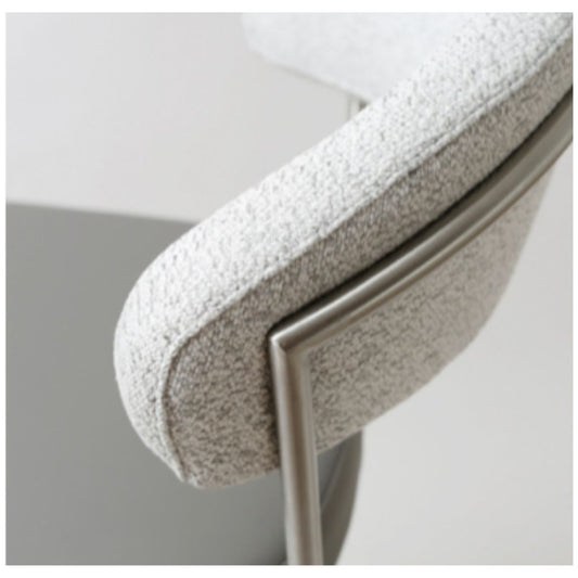 Strata Steel Grey Fusion Bar Stool Top