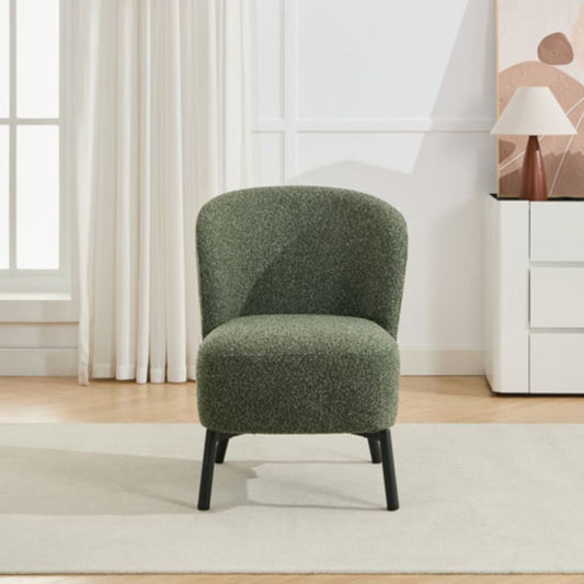 Talia Forest Green Accent Chair Front