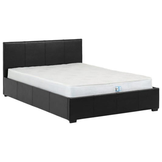Waverley Black Kingsize Bed with Storage