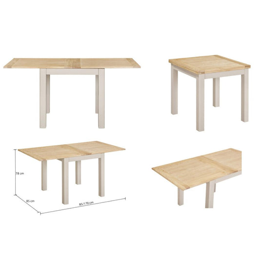Windermere Square Extending Dining Table by Annaghmore