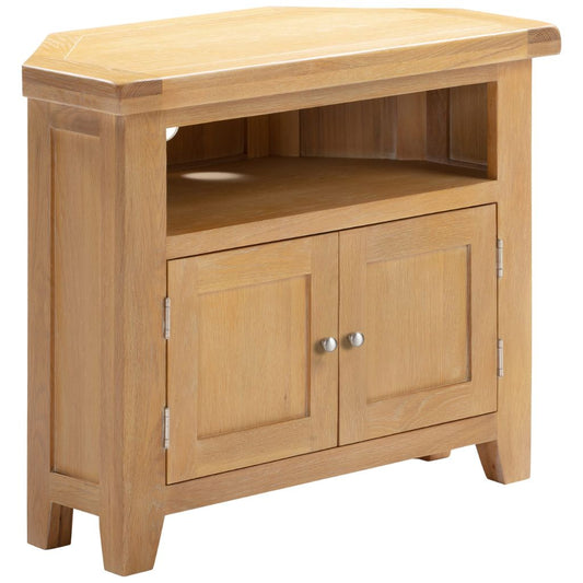 Windsor Natural Oak Corner TV Unit