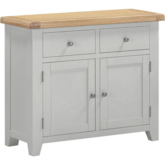 Windsor Pebble Grey 2 Door 2 Drawer Sideboard