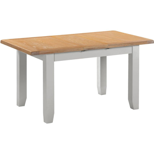 Windsor Pebble Grey 1.2 Extending Dining Table Extended