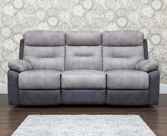 Dillon Fabric Reclining Sofa Range by Sofahouse