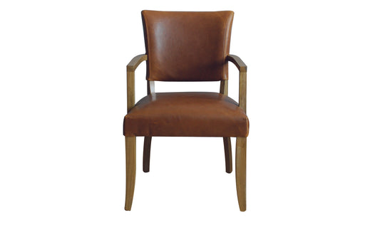 Duke Leather Arm Chair Range by Vida Living
