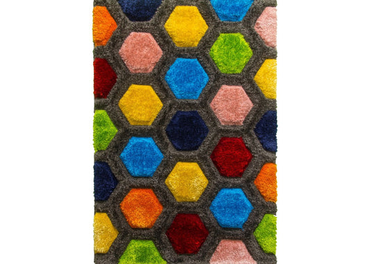 Paradise Honeycomb Rug Range by Home Trends