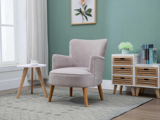 Keira Pearl Grey Armchair by Annaghmore - bedsandsofas.ie