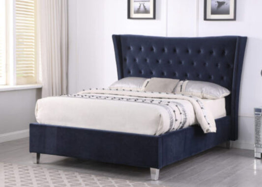 Kendrick Bedframe Range in Navy by MPD