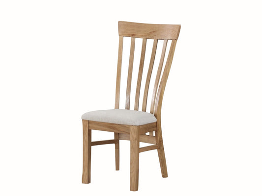Pair of Kilmore Oak Dining Chairs by Annaghmore