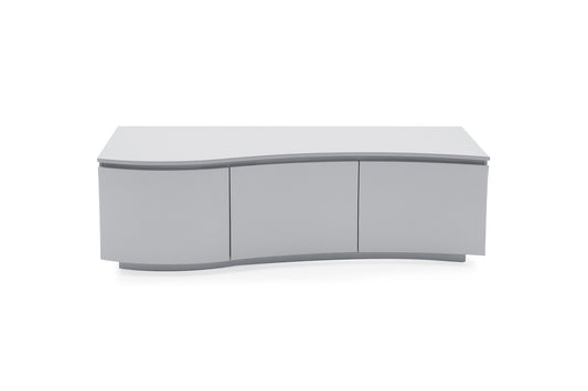 Lazzaro Light Grey TV Cabinet with LED Lights by Vida Living