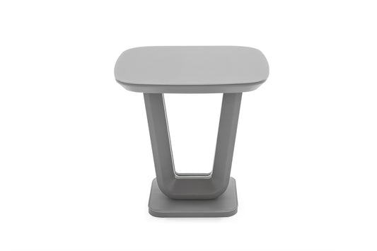 Lazzaro Light Grey Lamp Table by Vida Living