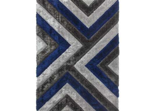 Luxus Cascade Navy Rug Range by Floor Trends