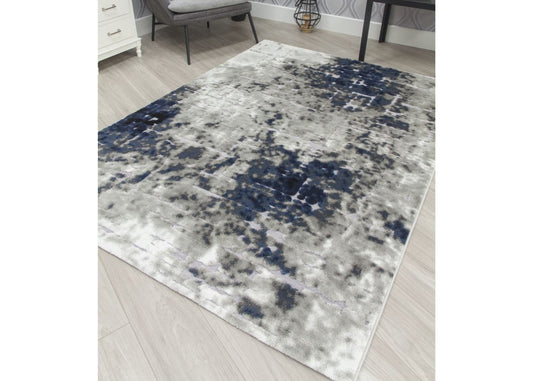 Bellini Mirage Navy Rug Range by Home Trends Room Image