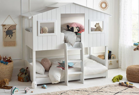 Willow White Treehouse Bunk